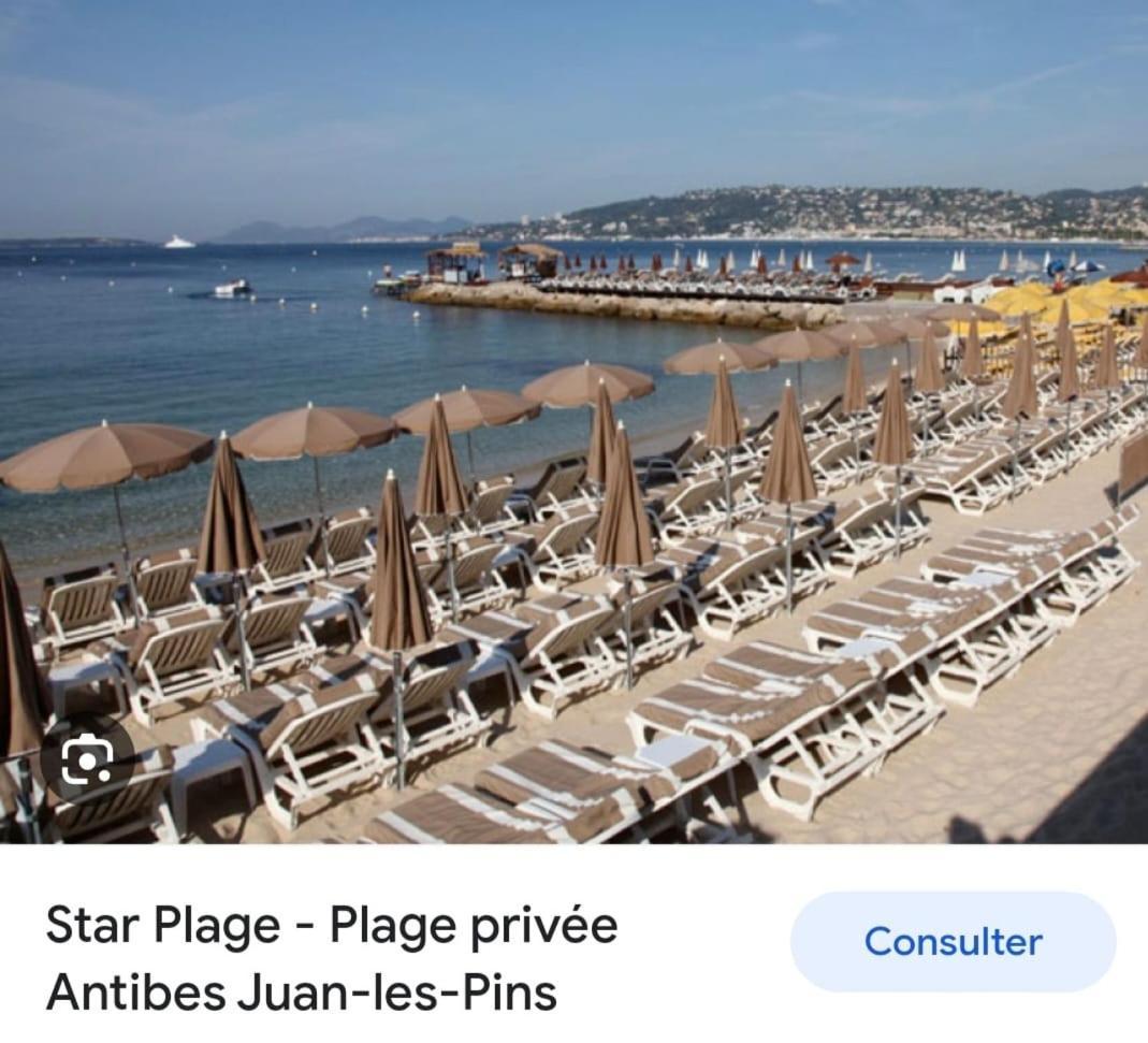 Beautiful Apartment Design Next To The Sea Antibes Exterior foto